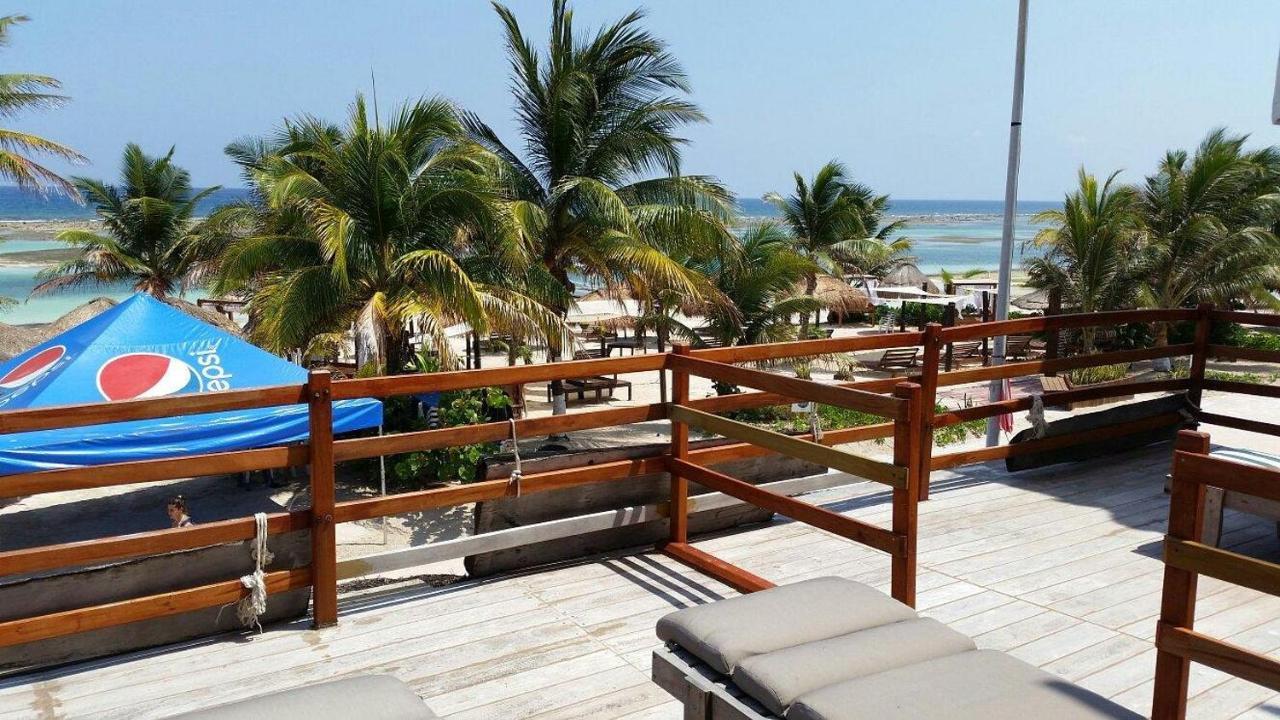 Hotel El Caballo Blanco Mahahual Kültér fotó
