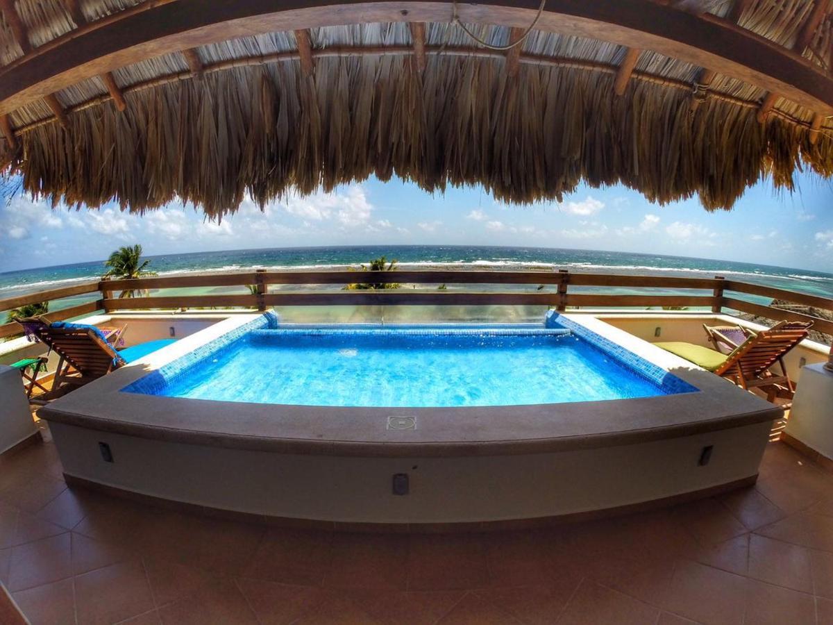 Hotel El Caballo Blanco Mahahual Kültér fotó