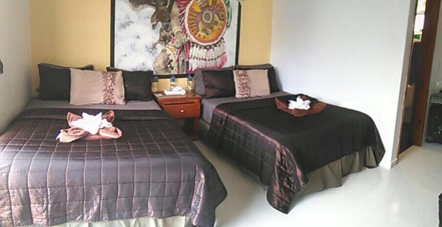 Hotel El Caballo Blanco Mahahual Kültér fotó